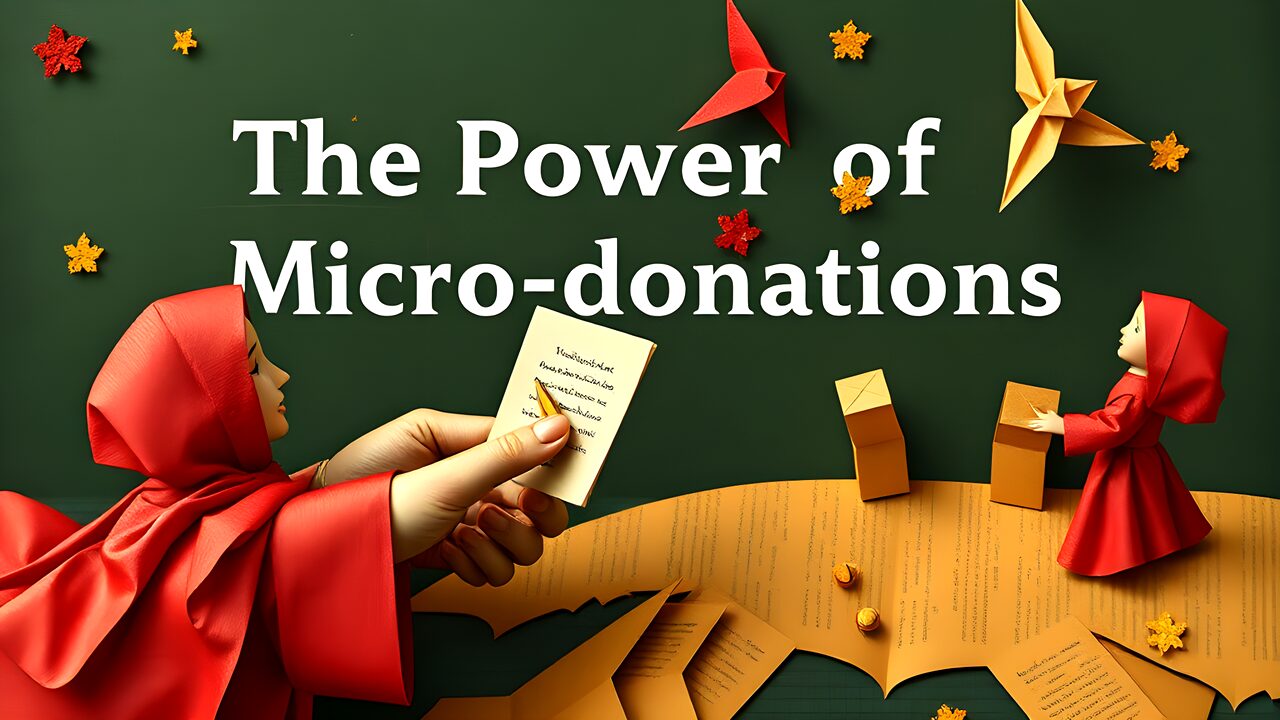 Power of micro-donations